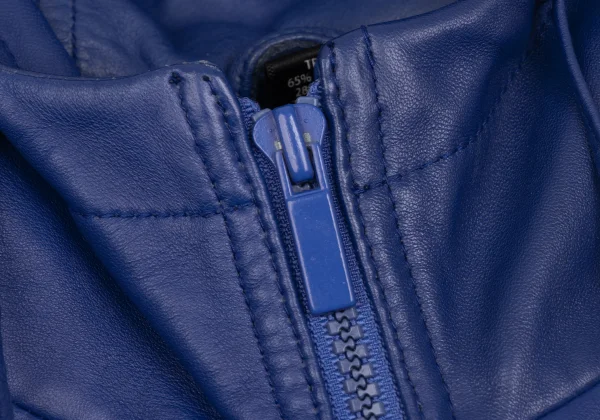MARC by MARC JACOBS Leather Zip-Up Hooded Jacket K-173500_007