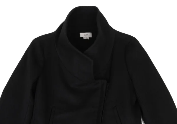 HELMUT LANG Melton Wool Zip Design Jacket K-173501_003