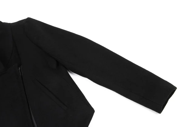 HELMUT LANG Melton Wool Zip Design Jacket K-173501_005