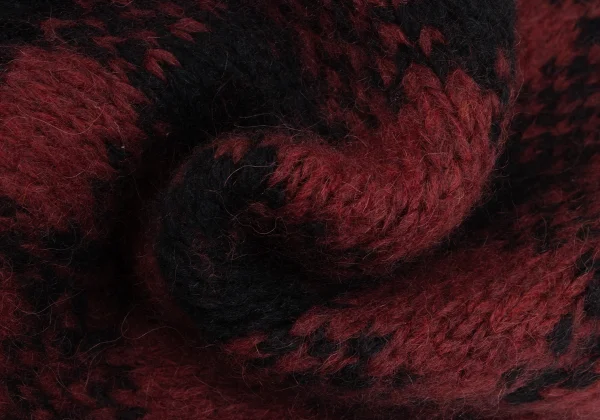 MARNI Alpaca Blend Check Back Slit Cardigan K-173504_013