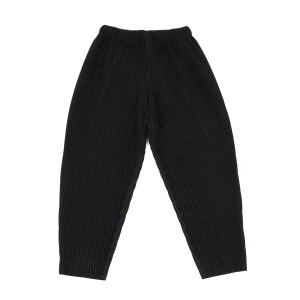 HOMME PLISSE ISSEY MIYAKE Pleated Pants Black 1 K-173511_001