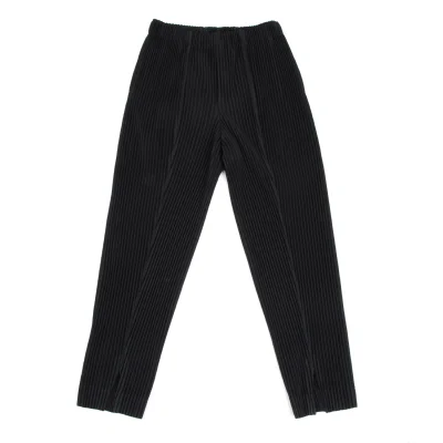HOMME PLISSE ISSEY MIYAKE Pleated Slit Pants