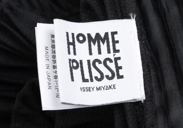 HOMME PLISSE ISSEY MIYAKE Pleated Slit Pants K-173512_011