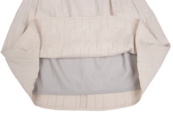 ISSEY MIYAKE HaaT Cotton Blend Gathered Design Stretch Skirt K-173517_007