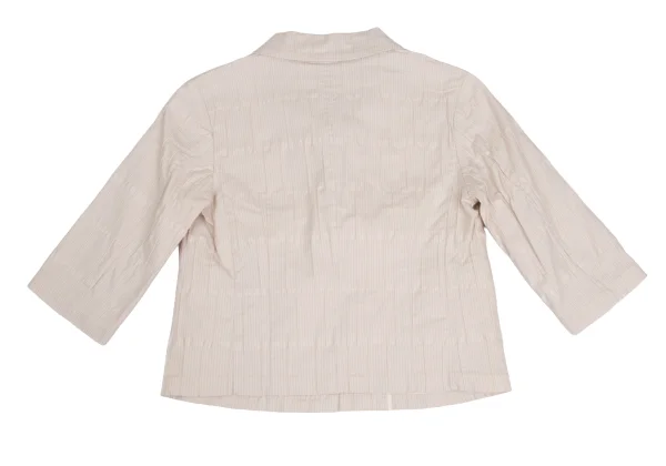 ISSEY MIYAKE HaaT Gathered Design Stretch Jacket & Skirt K-173518_007