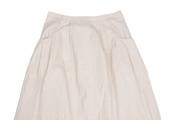 ISSEY MIYAKE HaaT Gathered Design Stretch Jacket & Skirt K-173518_010