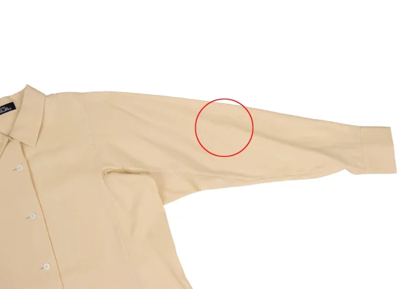 ISSEY MIYAKE PERMANENTE Slit Open-collar Shirt K-173523_006