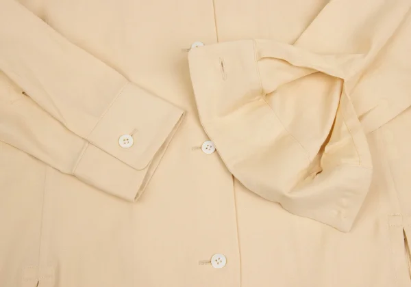 ISSEY MIYAKE PERMANENTE Slit Open-collar Shirt K-173523_008