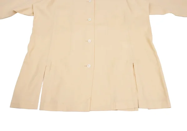 ISSEY MIYAKE PERMANENTE Slit Open-collar Shirt K-173523_009