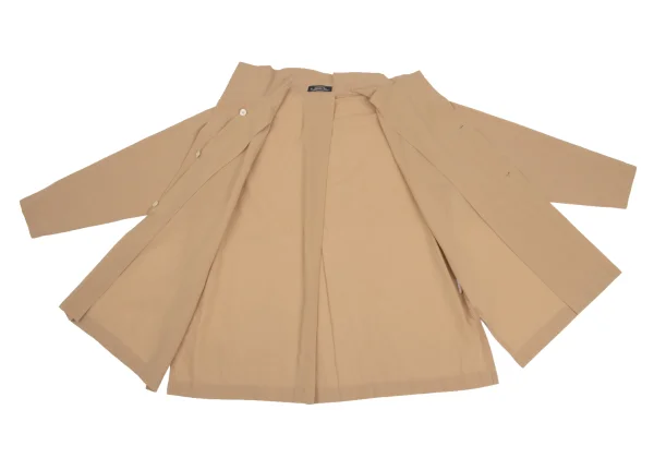 ISSEY MIYAKE PERMANENTE Turn-up Design Stand-collar Blouse K-173525_011