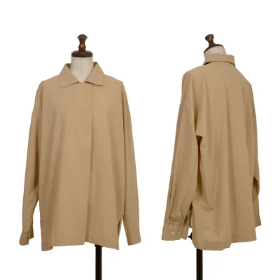 ISSEY MIYAKE PERMANENTE Turn-up Design Blouse