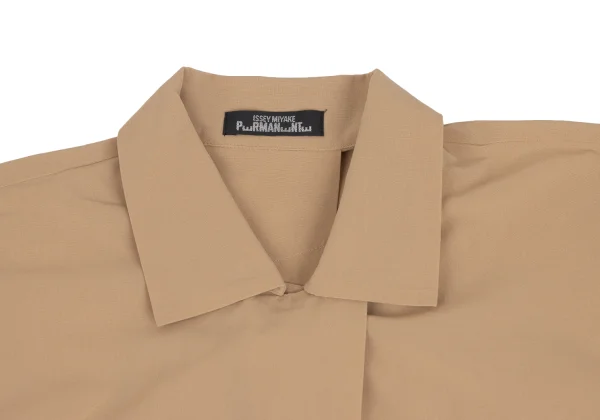 ISSEY MIYAKE PERMANENTE Turn-up Design Blouse K-173526_003