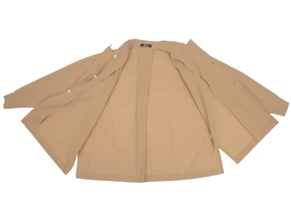 ISSEY MIYAKE PERMANENTE Turn-up Design Blouse K-173526_010