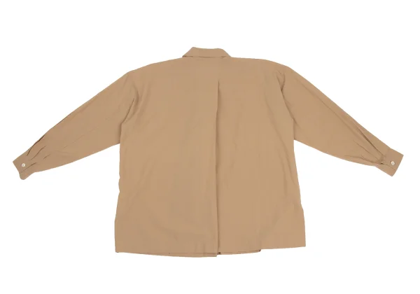 ISSEY MIYAKE PERMANENTE Turn-up Design Blouse K-173526_011