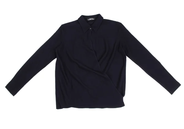 ISSEY MIYAKE PERMANENTE Wool Wrap Design Top K-173527_002