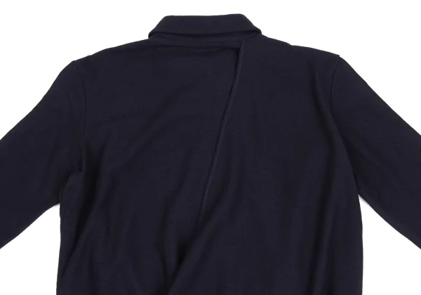ISSEY MIYAKE PERMANENTE Wool Wrap Design Top K-173527_011