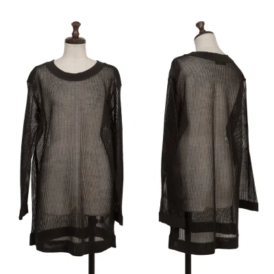 ISSEY MIYAKE PERMANENTE Linen Mesh Knit