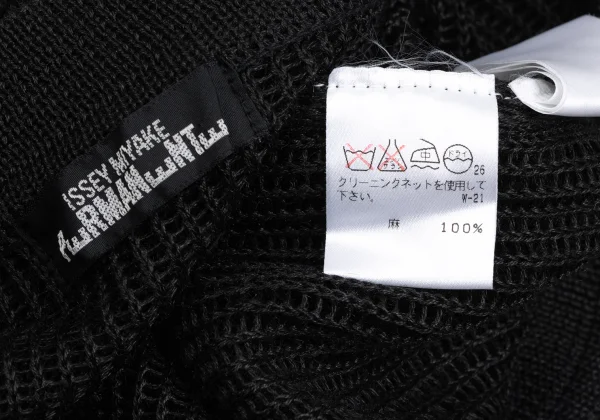 ISSEY MIYAKE PERMANENTE Linen Mesh Knit K-173529_012