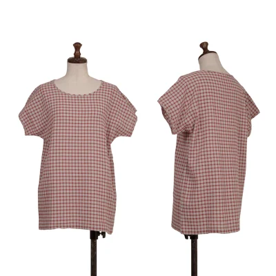 Plantation Check Weave T-shirt