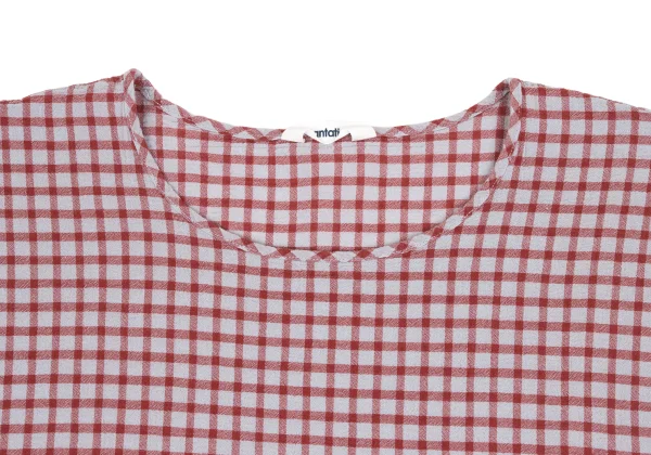 Plantation Check Weave T-shirt K-173540_003