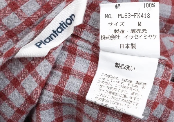 Plantation Check Weave T-shirt K-173540_011