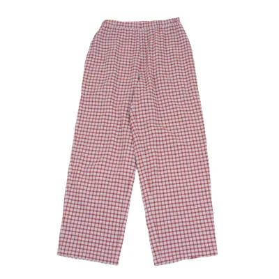 Plantation Check Weave Pants