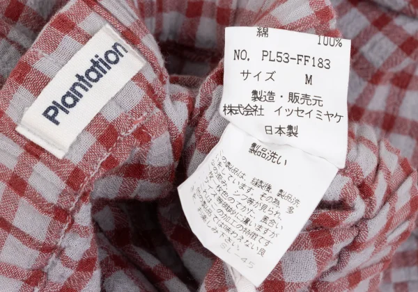 Plantation Check Weave Pants K-173541_010