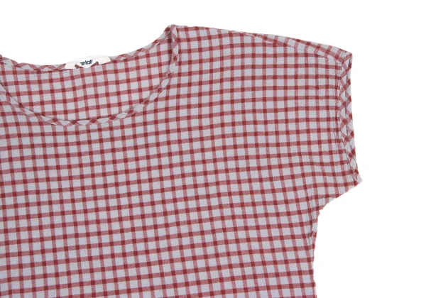 Plantation Check Weave T-shirt & Pants K-173542_005