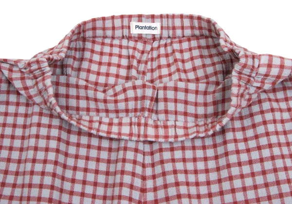Plantation Check Weave T-shirt & Pants K-173542_014