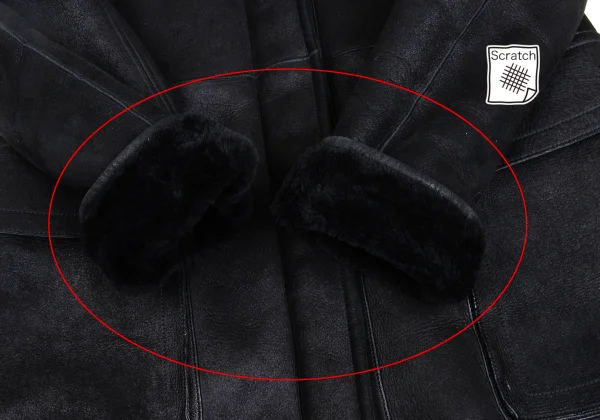 JIL SANDER Detachable Hood Shearling Coat K-173543_009