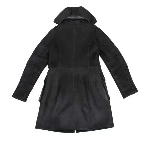 JIL SANDER Detachable Hood Shearling Coat K-173543_016