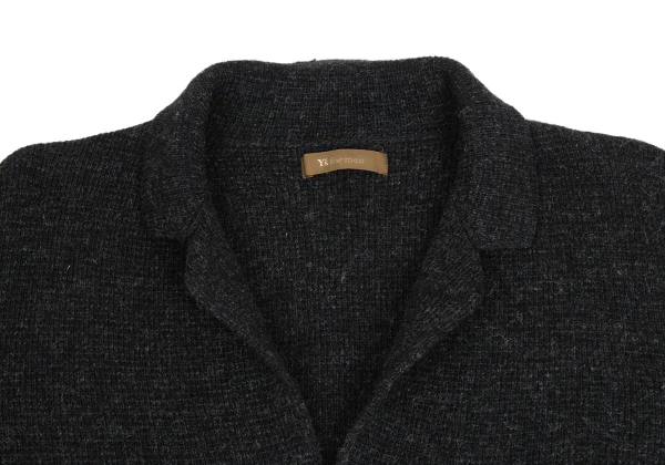 Y's for men Wool Knit Jacket K-173546_005