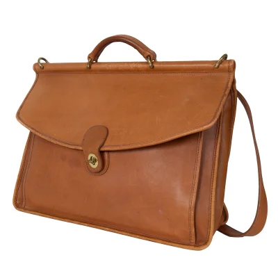 COACH Leather 2way Messenger Bag