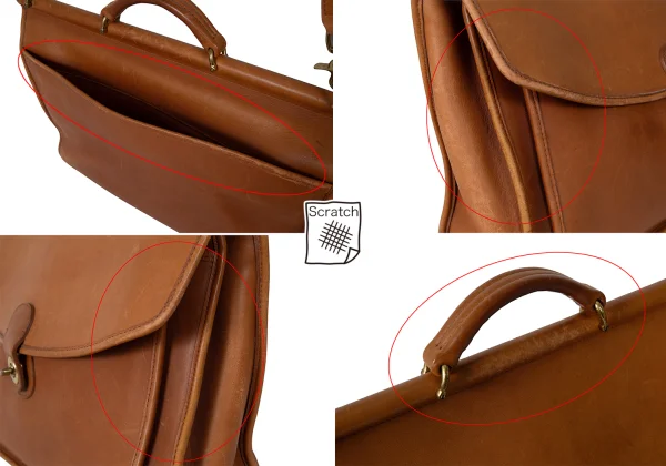 COACH Leather 2way Messenger Bag K-173550_008