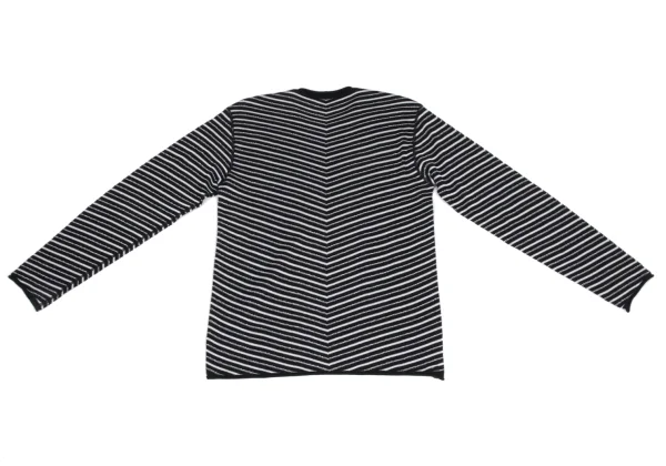 ARMANI COLLEZIONI Bias Stripe Reversible Knit Top K-173551_010