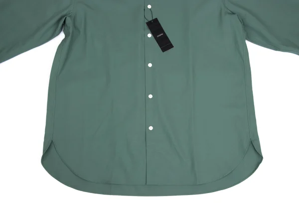 JOSEPH HOMME Cotton Band Collar Shirt K-173553_007