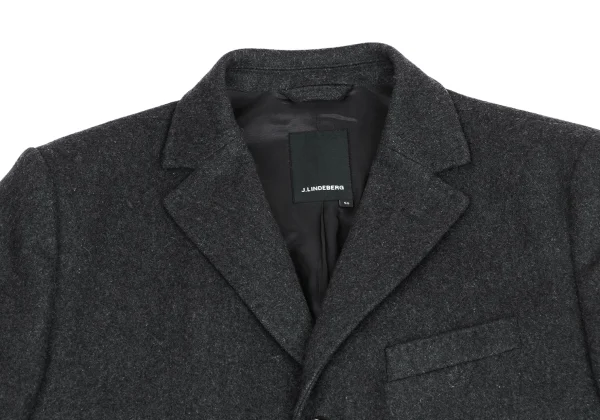 J.LINDEBERG Wool Nylon Chesterfield Coat K-173554_003