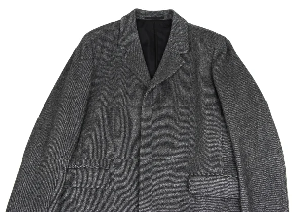 Theory Wool Poly Kersey Chesterfield Coat K-173555_002