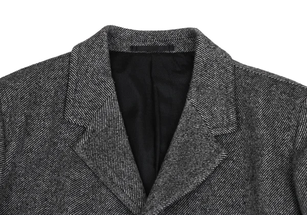 Theory Wool Poly Kersey Chesterfield Coat K-173555_003