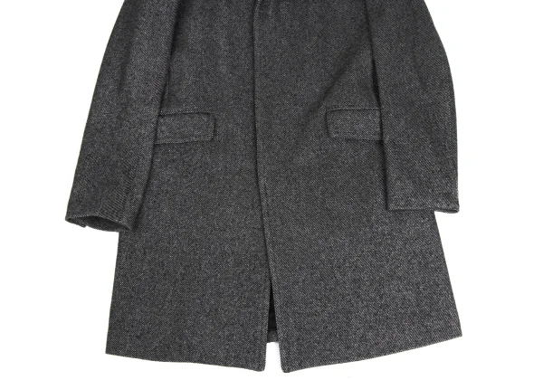 Theory Wool Poly Kersey Chesterfield Coat K-173555_006