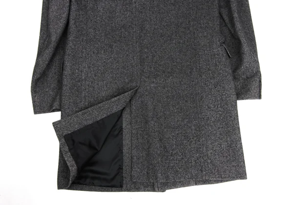 Theory Wool Poly Kersey Chesterfield Coat K-173555_014