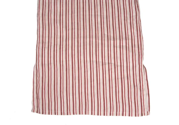 Max Mara Linen Silk Pull Over Stripe SHirt Dress K-173557_008