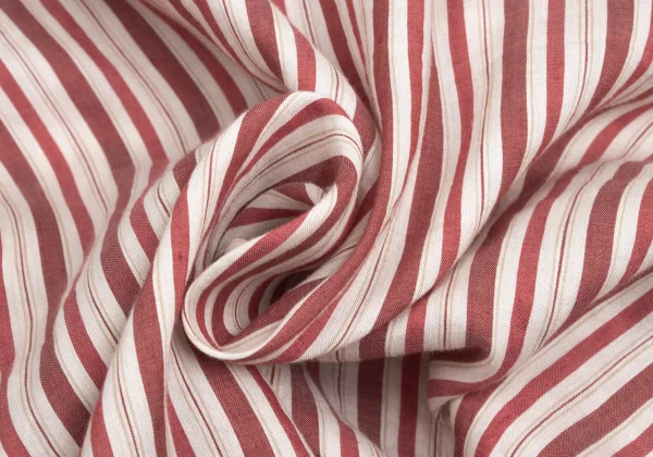 Max Mara Linen Silk Pull Over Stripe SHirt Dress K-173557_013