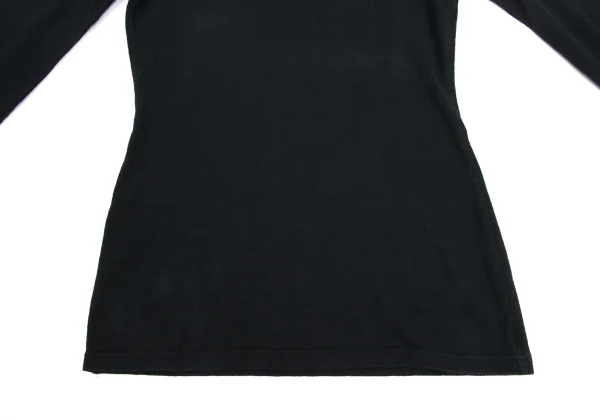 Jean Paul GAULTIER FEMME V-neck Cotton Long Sleeve Top K-173560_010