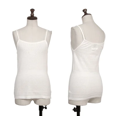 Jean Paul GAULTIER FEMME Logo Woven Cami Top