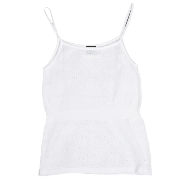 Jean Paul GAULTIER FEMME Logo Woven Cami Top K-173561_002