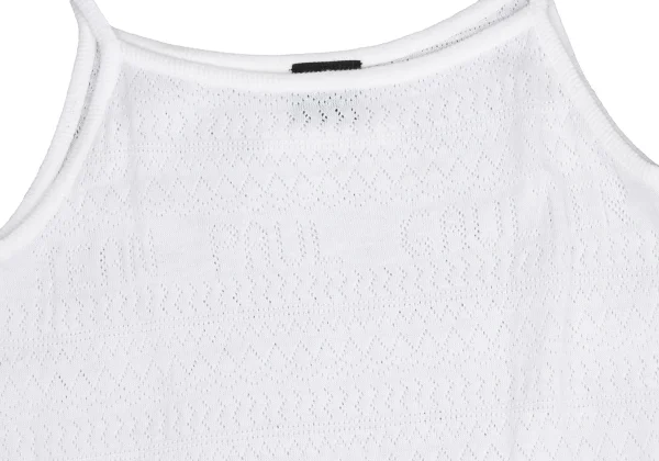 Jean Paul GAULTIER FEMME Logo Woven Cami Top K-173561_006