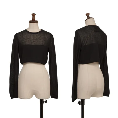 Jean Paul GAULTIER FEMME Cropped Knit Top