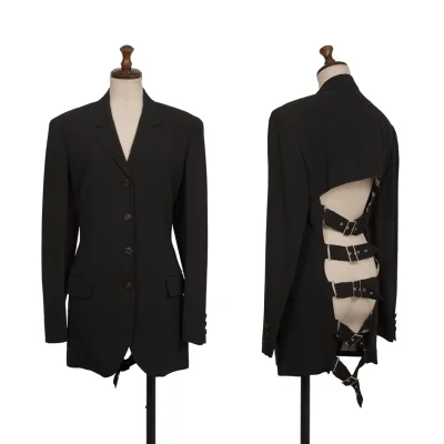 Jean Paul GAULTIER FEMME Back Belted Design Jacket