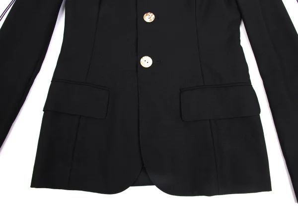 Jean Paul GAULTIER FEMME Shoulder Net Switching Jacket K-173565_009